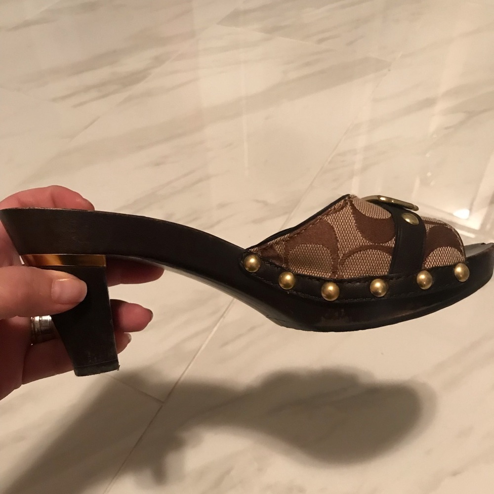 Coach Clogs/Mules - Picture 4 of 4
